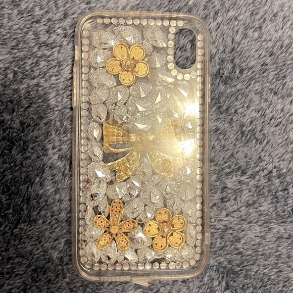 Pink Rhinestone Phone Case - Picture 2 of 2